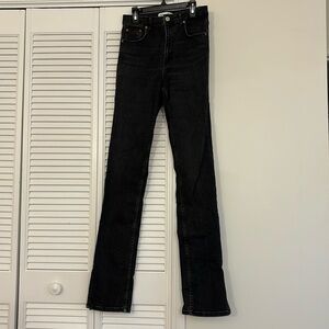 Zara black jeans size 6, like new